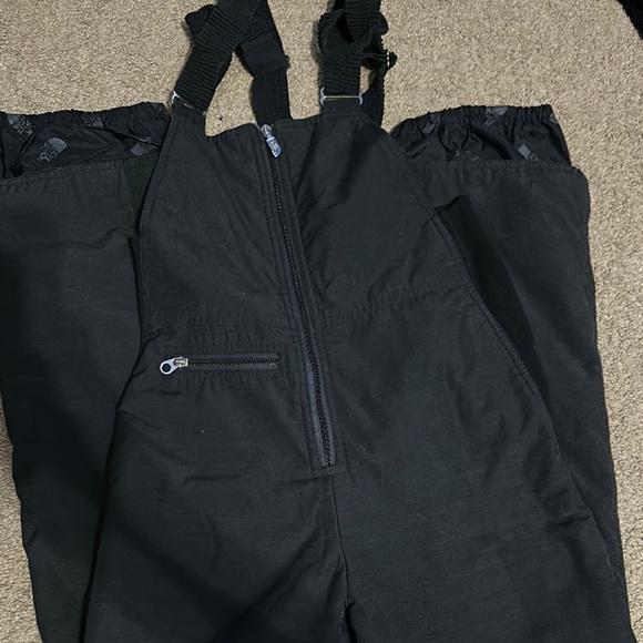 The North Face Black Snow Bib - Picture 1 of 12